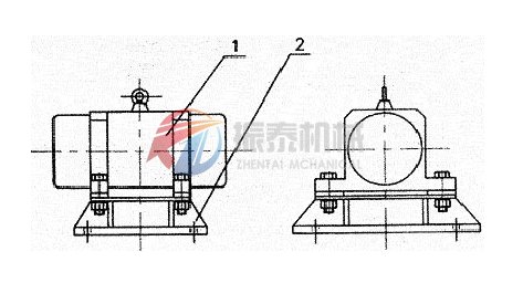 LZF倉(cāng)壁振動(dòng)器結(jié)構(gòu)圖